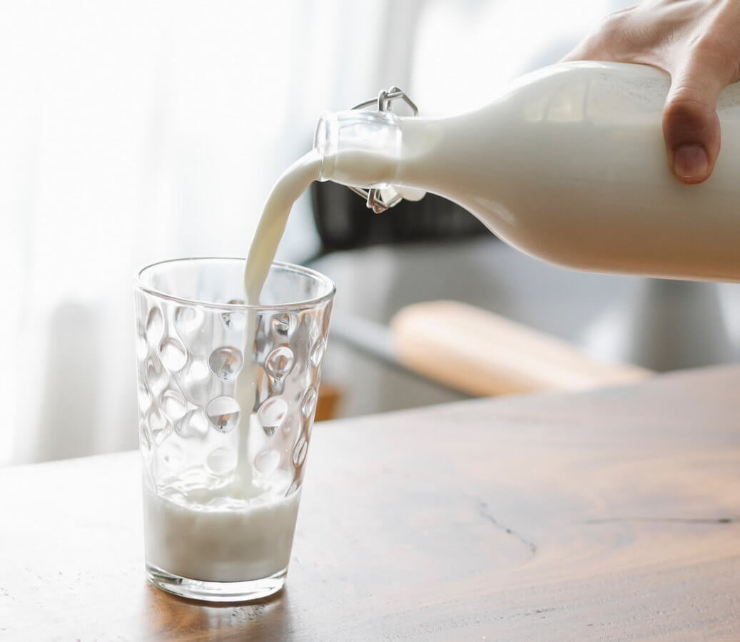 Composition of kefir